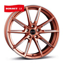 Borbet LX copper matt spoke rim polished Felge 8x19 Zoll 5x114,3 Lochkreis - Beast Performance Fahrzeugtechnik OHG