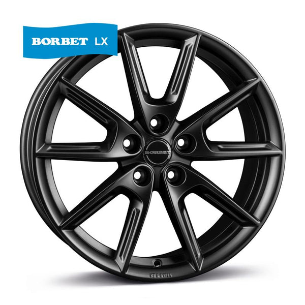 Borbet LX18 black matt Felge 8x18 Zoll 5x114,3 Lochkreis - Beast Performance Fahrzeugtechnik OHG