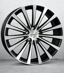 Borbet BLX matt schwarz poliert Felge 10x20 Zoll 5x112 Lochkreis - Beast Performance Fahrzeugtechnik OHG