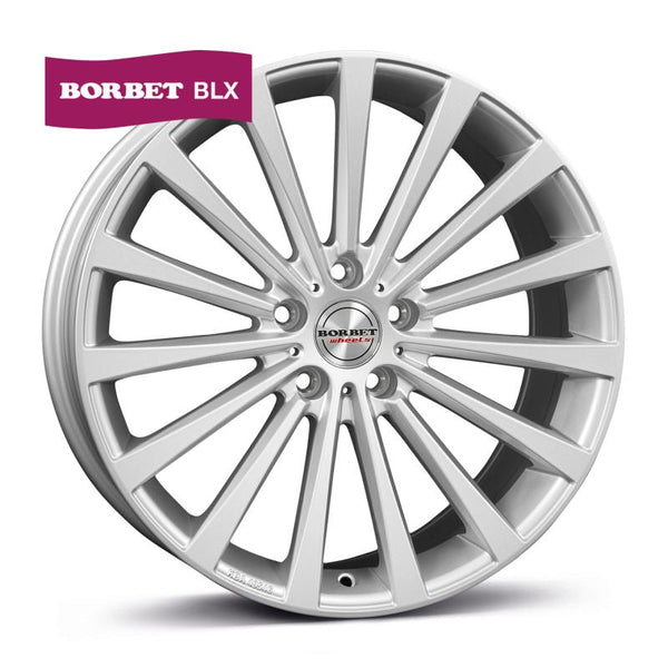 Borbet BLX brilliant silver Felge 8,5x19 Zoll 5x114,3 Lochkreis - Beast Performance Fahrzeugtechnik OHG