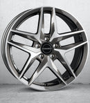 Borbet Z mistral anthracite glossy polished Felge 8x19 Zoll 5x112 Lochkreis - Beast Performance Fahrzeugtechnik OHG