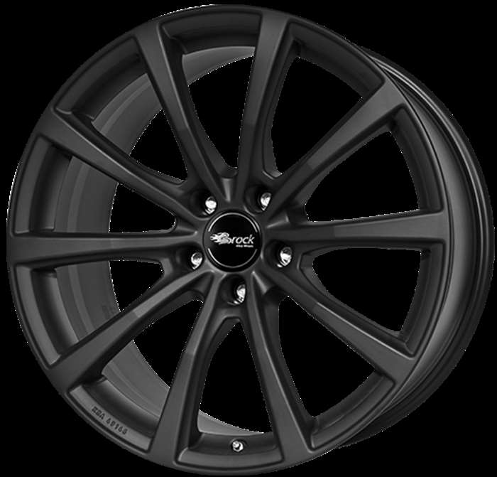 Brock B32 Schwarz Klar Matt (SKM) Felge - 11x22 - 5x112 - Beast Performance Fahrzeugtechnik OHG