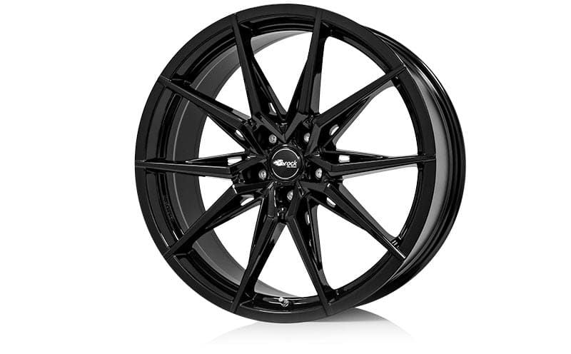 Brock B42 Schwarz Glanz (SG) Felge - 9.5x20 - 5x120 - Beast Performance Fahrzeugtechnik OHG