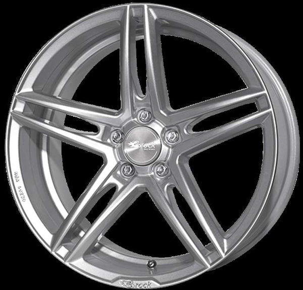 Brock B33 Kristallsilber Felge - 8x18 - 5x115 - Beast Performance Fahrzeugtechnik OHG