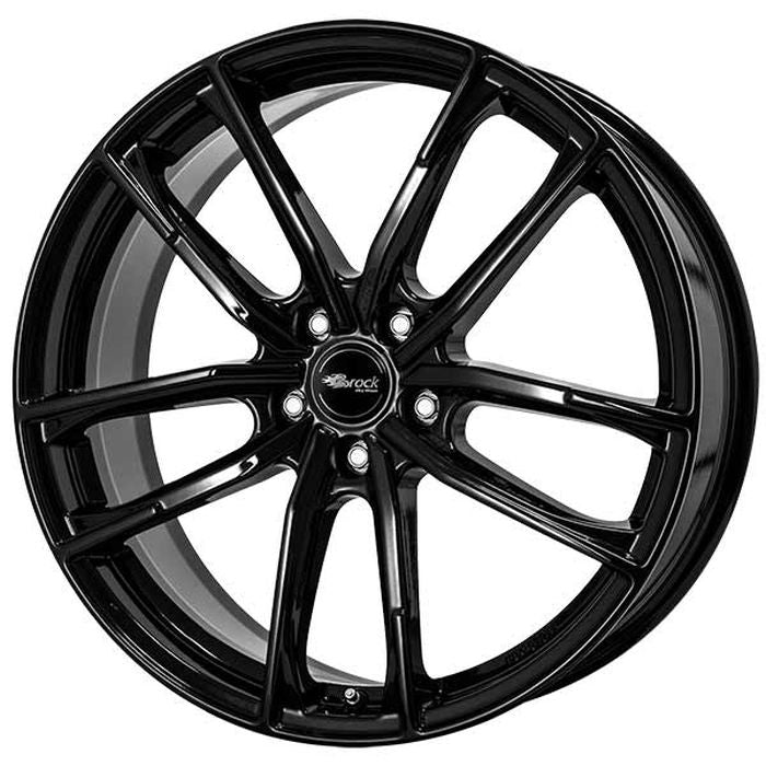 Brock B38 Schwarz glanz Felge - 8x19 - 5x112 - Beast Performance Fahrzeugtechnik OHG