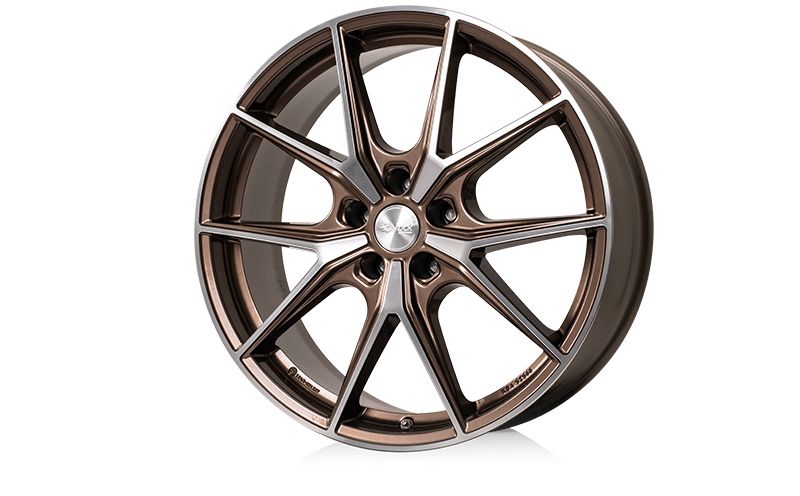 Brock B40 Bronze Copper Voll-Poliert (BCVP) Felge - 8x19 - 5x108 - Beast Performance Fahrzeugtechnik OHG