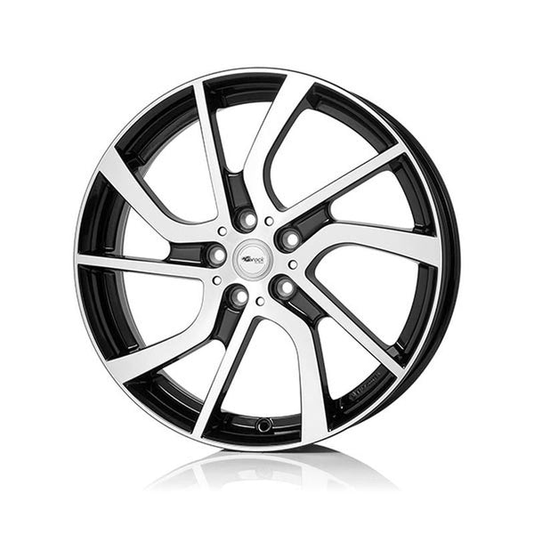 Brock eB1 Schwarz Glanz Voll-Poliert (SGVP) Felge - 5x19 - 5x112 - Beast Performance Fahrzeugtechnik OHG
