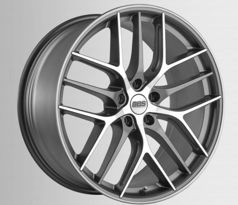 BBS Design Felge CC-R graphit diamantgedreht matt 9x19 5x112 ET37 - Beast Performance Fahrzeugtechnik OHG