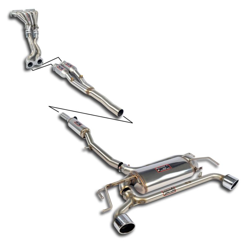 Supersprint Street performance pack passend für VW GOLF IV R32 - Beast Performance Fahrzeugtechnik OHG