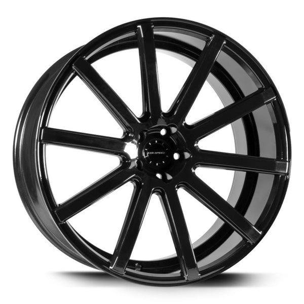 CORSPEED DEVILLE Higloss-Black 10,5x22 5x112 Lochkreis - Beast Performance Fahrzeugtechnik OHG
