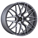 ELEGANCE WHEELS E 3 FF Deep Concave Titanium brushed Felge 9,5x19 - 5x112 Lochkreis - Beast Performance Fahrzeugtechnik OHG