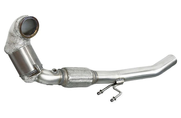 ECE Downpipe Ø 76mm Vorderrohr passend für AUDI S1 8X - Beast Performance Fahrzeugtechnik OHG