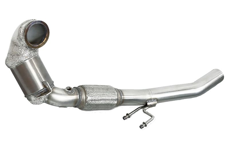 ECE Downpipe Ø 76mm Vorderrohr passend für AUDI S1 8X - Beast Performance Fahrzeugtechnik OHG