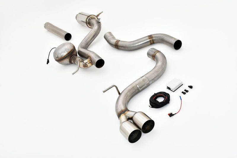 76mm Single-Anlage mit Soundgenerator, Audi A3 8V Sportback Frontantrieb - Beast Performance Fahrzeugtechnik OHG