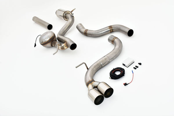 76mm Single-Anlage mit Soundgenerator, Audi A3 8P 3-Türer - Beast Performance Fahrzeugtechnik OHG