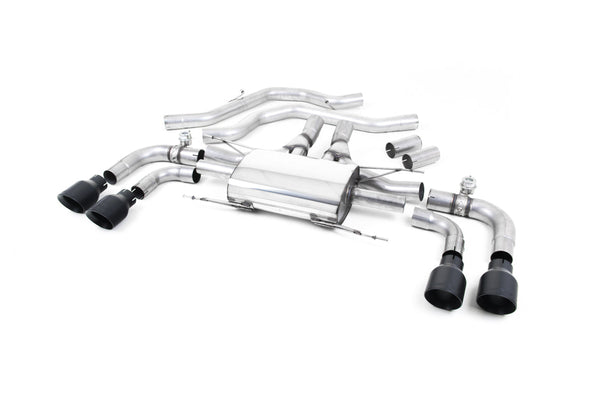 Milltek Auspuffanlage ab Vorrohr Alfa Romeo Giulia Quadrifoglio 2.9 V6 Bi-Turbo (Modelle ohne OPF) - Beast Performance Fahrzeugtechnik OHG
