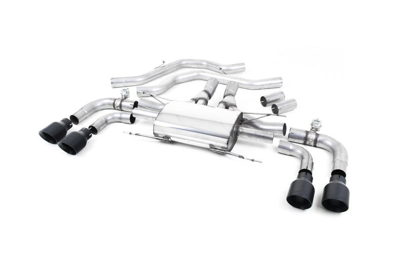 Milltek Auspuffanlage ab Vorrohr Alfa Romeo Giulia Quadrifoglio 2.9 V6 Bi-Turbo (Modelle ohne OPF) - Beast Performance Fahrzeugtechnik OHG