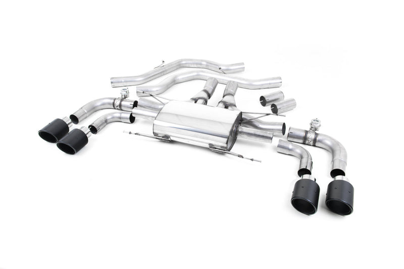 Milltek Auspuffanlage ab Vorrohr Alfa Romeo Giulia Quadrifoglio 2.9 V6 Bi-Turbo (Modelle ohne OPF) - Beast Performance Fahrzeugtechnik OHG