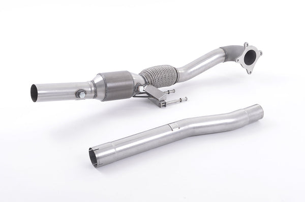 Milltek Downpipe mit Rennsport Kat Seat Leon Cupra 2.0T FSI 240PS - Beast Performance Fahrzeugtechnik OHG