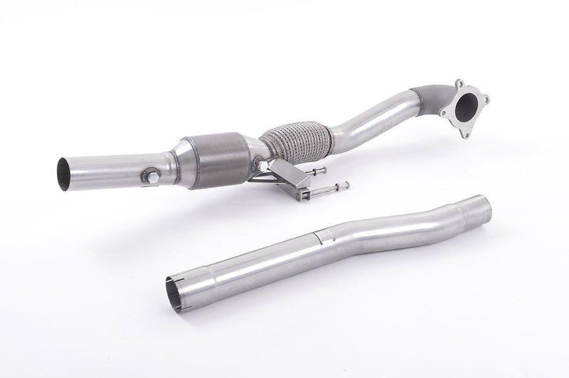 Milltek Downpipe mit Rennsport Kat Seat Leon Cupra 2.0T FSI 240PS - Beast Performance Fahrzeugtechnik OHG