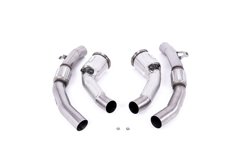 Milltek Downpipe mit Kat Ersatz Audi RS7 C8 4.0 V8 bi-turbo (ohne OPF, US-Modelle) - Beast Performance Fahrzeugtechnik OHG