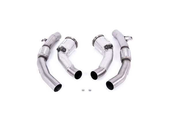 Milltek Downpipe mit Kat Ersatz Audi S8 D5 4.0 TFSI V8 Limousine (ohne OPF, US-Modelle) - Beast Performance Fahrzeugtechnik OHG