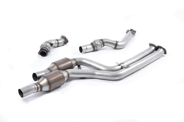 Milltek Downpipe mit Sport Kat BMW 3 Series F80 M3 & M3 Competition Limousine (nur Modelle ohne OPF) - Beast Performance Fahrzeugtechnik OHG