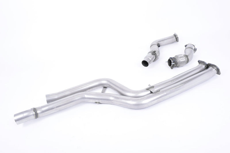 Milltek Downpipe mit Kat Ersatz BMW 3 Series F80 M3 & M3 Competition Limousine (nur Modelle ohne OPF) - Beast Performance Fahrzeugtechnik OHG