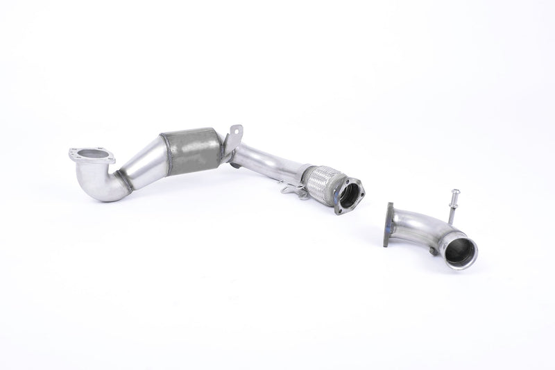 Milltek Downpipe mit Rennsport Kat Ford Fiesta Mk8 1.0T EcoBoost ST-Line 3&5-Türer (nur Modelle ohne OPF) - Beast Performance Fahrzeugtechnik OHG