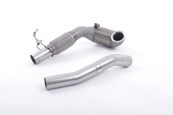 Milltek Downpipe mit Rennsport Kat Volkswagen Golf MK7.5 GTi (für Modelle mit Performance Paket und ohne OPF) - Beast Performance Fahrzeugtechnik OHG