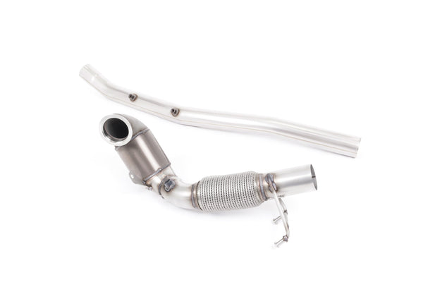 Milltek Downpipe mit Sport Kat Audi S3 2.0 TFSI quattro Limousine & Cabrio 8V.2 (OPF Modelle) - Beast Performance Fahrzeugtechnik OHG