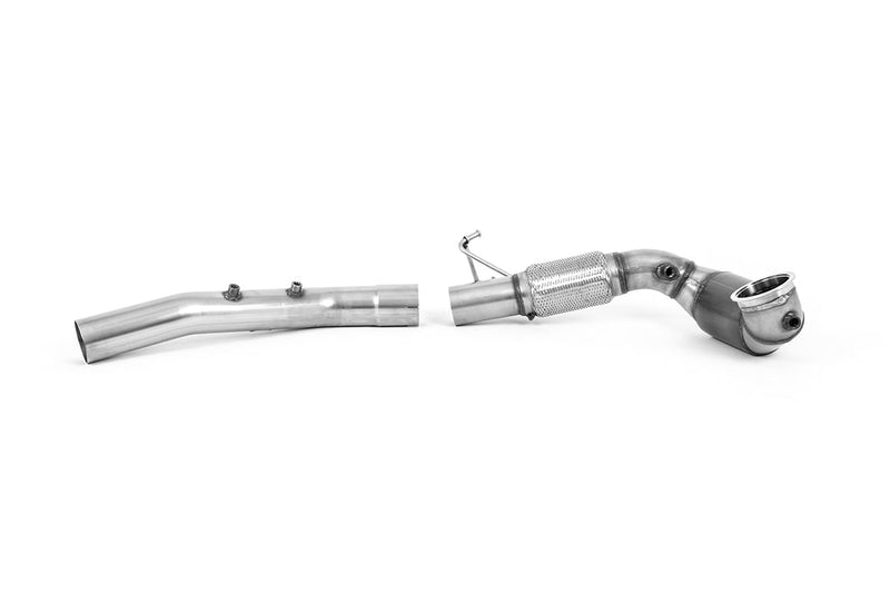 Milltek Downpipe mit Sport Kat Volkswagen Golf Mk8 GTi Clubsport (300ps nur OPF Modelle) - Beast Performance Fahrzeugtechnik OHG