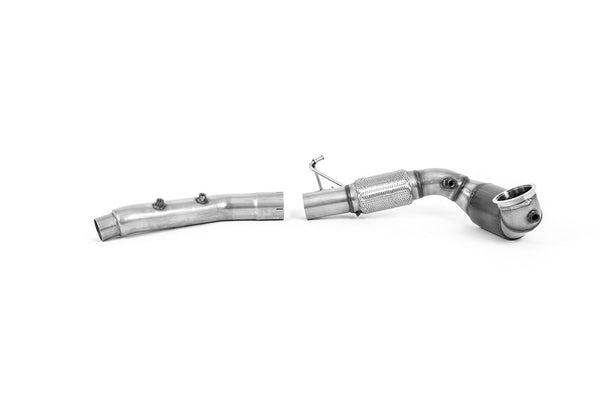 Milltek Downpipe mit Sport Kat Volkswagen Golf Mk8 GTi (245ps nur OPF Modelle) - Beast Performance Fahrzeugtechnik OHG