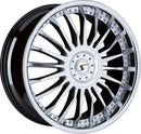 Schmidt CC-Line silber hochglanz Felge 10x22 - 22 Zoll 5x118 Lochkreis - Beast Performance Fahrzeugtechnik OHG