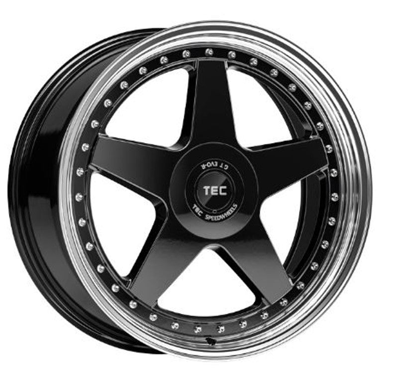 TEC GT EVO-R black-polished-lip 8,5x19 5x108 Felgen - Beast Performance Fahrzeugtechnik OHG