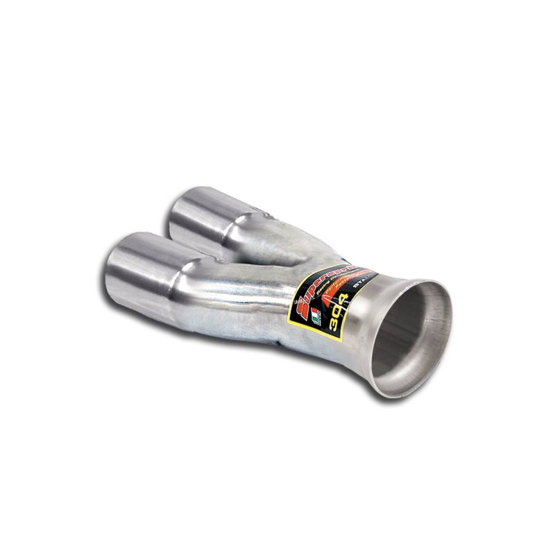 Supersprint Mittelrohrsatz â€œY-Pipeâ€ passend für MERCEDES A209 CLK 500 V8 Cabrio (306 PS) '03  -> - Beast Performance Fahrzeugtechnik OHG