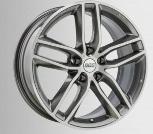 BBS SX platinum silber diagedreht Felge 8,5x19 - 19 Zoll 5x114,3 Lochkreis - Beast Performance Fahrzeugtechnik OHG