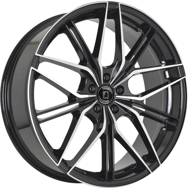 Diewe BRENTA Nero machined Felge 22 Zoll 5x112 Lochkreis - Beast Performance Fahrzeugtechnik OHG