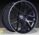 Schmidt Gambit schwarz seidenmatt Felge 10x20 - 20 Zoll 5x114,3 Lochkreis - Beast Performance Fahrzeugtechnik OHG