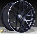 Schmidt Gambit schwarz seidenmatt Felge 9x21 - 21 Zoll 5x130 Lochkreis - Beast Performance Fahrzeugtechnik OHG